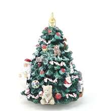 Christmas Tree Rotating Music Box Home Festive Decoration Gift For Friends Christmas Present
