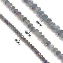 1 pièce Perles de cristal de quartz violet électrolytique, perles DIY pour la création de bijoux de mode décontractés étincelants. Convient pour les bracelets, colliers et bijoux faits main pour les festivals et les fêtes. Accessoires de breloque, de pendentif de téléphone et de décoration de porte-clés - Galvanoplastie de jade violet - Voir 6