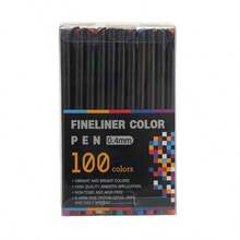 12-24 buc pixuri colorate pentru contur, pentru studenți, contur artistic negru, pictură pentru copii, pictură în ulei, set impermeabil, special pentru pictură în acuarelă