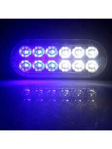 Warning & Emergency Lights - Blue and White - View 1