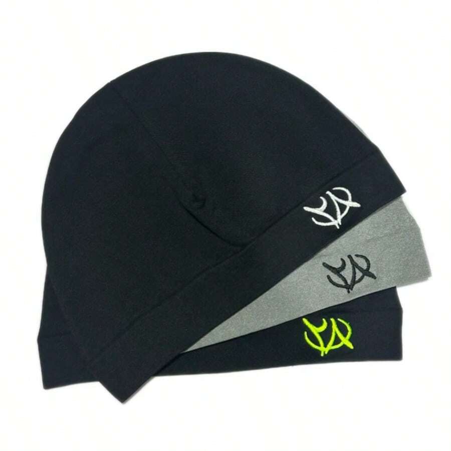 قبعة جمجمة مطرزة بالحرف للشارع، قبعة صوفية رقيقة ناعمة للجنسين، إكسسوار موضة أسلوب Y2K الجمالي، هيب هوب بانك روك، دافئة وخفيفة للاستخدام في الشتاء والخريف للرجال والنساء في الأنشطة الخارجية - ل - مشاهدة 1