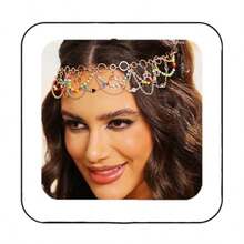 Boho Headchain Bead Tassels Headbands Gold Forehead Chains Bridal Headpiece Festival Hair Accessories For Women And Girls#SSDD B BJNHMJ