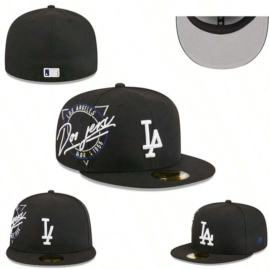 Gorra de béisbol con diseño clásico, perfecta para uso diario, estilo deportivo profesional, ideal para hombres, mujeres y unisex, versátil para todas las estaciones - Negro - Ver 1