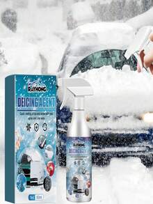 rayhong Deicer - Automotive Windshield & Window Fast-Acting Powerful De-Icer & Defroster Cleaner. Quickly Melts Frost, Ice And Snow On Car Windows, And Defrosts Frozen Locks, Wipers And Antennas. Spray-On Formula Won't Leave Residue On Glass, Easily Wipes Clean Without Obstructing Vision.