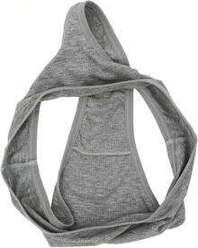 High Waisted Cotton Thongs For Women, Breathable Plus Size Multipack - 黑色*3 白色*2 裸色*1 灰色*1 - 查看 4