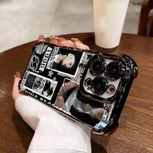 Fundas Transparentes Antigolpes de Duki, Rapper Popular, Adecuadas para iPhone 16 15 14 13 12 Pro Max X XR XSMAX 8 7 Plus con Parte Trasera Suave17,17 Pro Max - Negro - Ver 5
