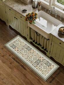 單片矽膠廚房墊,具有豐富多彩的斑點圖案,高端奢華風格的減壓墊,適用於廚房,具有吸水、快乾,防滑的特性,可放置於廚房、浴室、門口、洗衣房等地方,進行室內裝飾。 - 彩色 - 查看 17