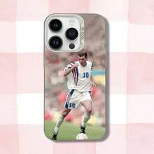 Z-Zinedines Z-Zidane Funda para 17,16,15,14,13,12,11,Pro,Max,Plus,air Funda Blanca Mate a Prueba de Golpes Galaxy S22 S23 S24 S25 Plus Ultra - Z5 - Ver 6