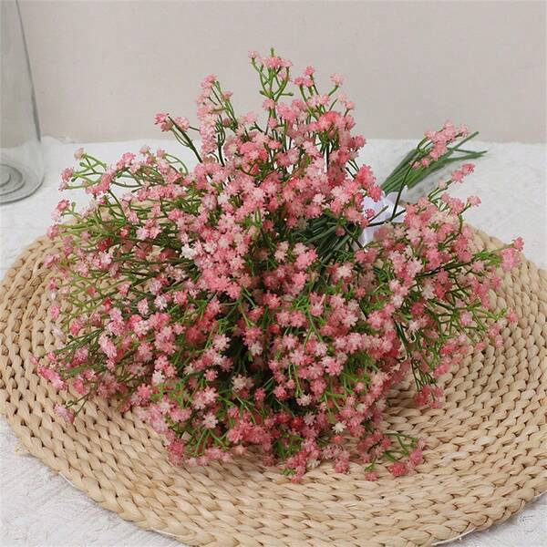 Artificial Gypsophila Flowers Fake BabyBreath Flower DIY Floral Bouquets Home Garden Decor Brides Wedding Birthday Party Decoration