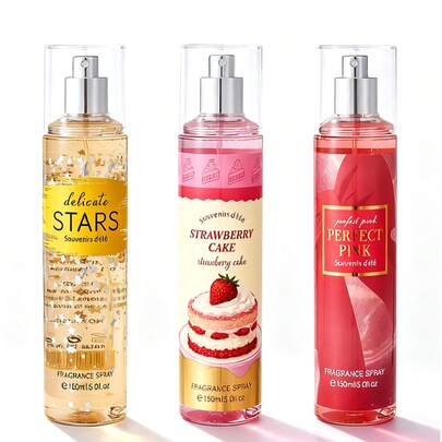 150ml/5.0fl.Oz 甜美女士喷雾芳香疗法，香草/百香果/檀香/茉莉花香，家居装饰，万圣节，圣诞节礼物。