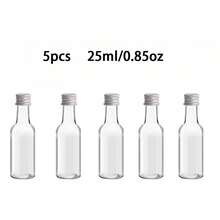 47 Stück/5 Stück leere Weinflaschen zu Weihnachten. Getränkespender Flaschen. Plastik, wiederverwendbare Flaschen mit Etiketten und Kappen. Sie können als Chili-Sauce oder Getränkeflaschen verwendet werden. Kompakt und tragbar, geeignet für Outdoor-Abendessen, Weihnachtsfeiern und andere Feiertage.