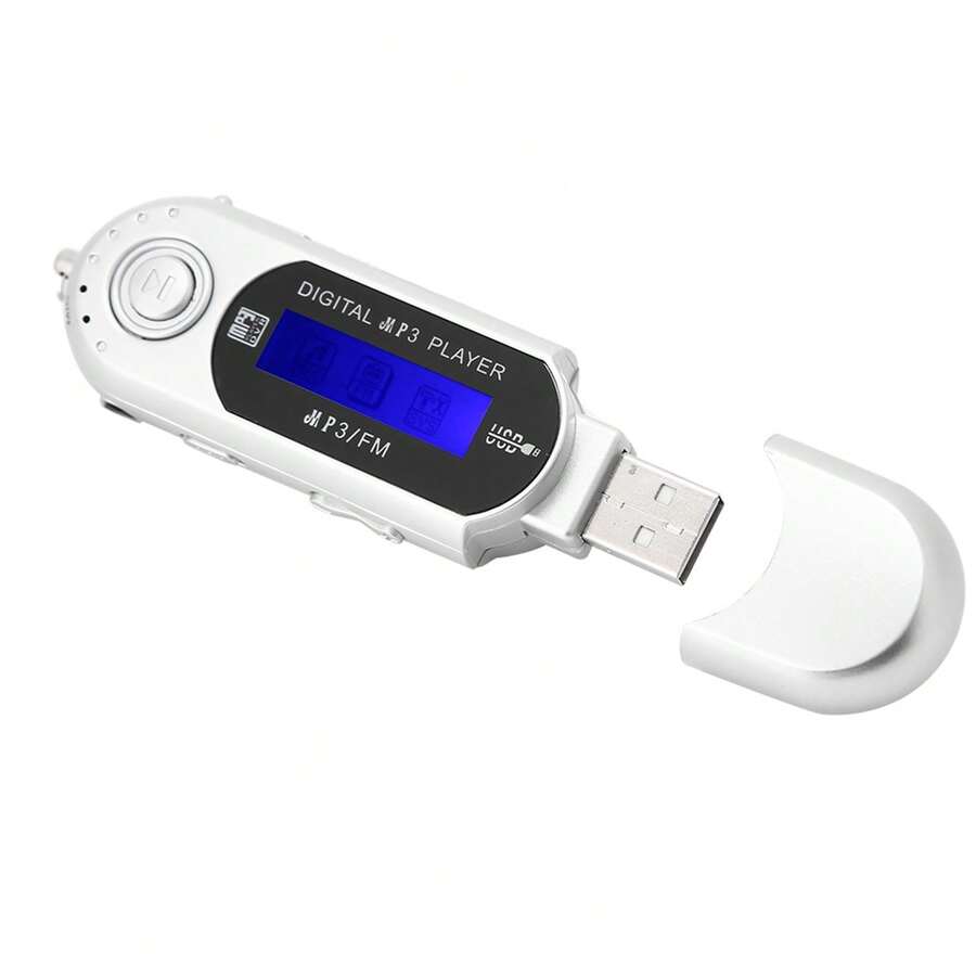 Portable Classic Music MP3 USB Player With LCD Screen FM Radio Voice Memory Card 32GB - Default - View 1