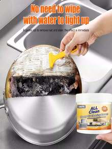 100毫升除锈除渍剂，增亮抛光，深层清洁，去除污渍、指纹和油脂，适用于不锈钢、炊具、炉灶和烤箱。 - 彩色 - 查看 5