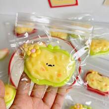 1pc Squishy Grape Texture Slow Rebound Stress Relief Toy, Perfect For Children/Adults, Ideal For Holiday/Birthday Gifts, Christmas, Christmas Eve - Multicolor - View 16