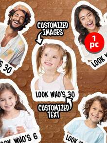 1~100pcs Custom Facial Stickers In Multiple Sizes, Customized Photo Stickers, Graduate Stickers, Waterproof Stickers, PVC Stickers, Meaningful Gifts, Commemorative Gifts, For Her Friends, School Students, Workers, School, Home, Office, Graduate, Multi-Functional, Custom, Personalized, Ideal Gifts For Him, Ideal Gifts For Her, Boyfriend, Mom, Friends, Tea Room, Home, Garden, Office, For Valentine's Day, For Mother's Day, For Father's Day, For Graduation, For Weddings, For Housewarming, Warm Ambience, Autumn Home Refresh, Xmas Decoration, Home Harmony,Office Decor - Multicolor - View 26