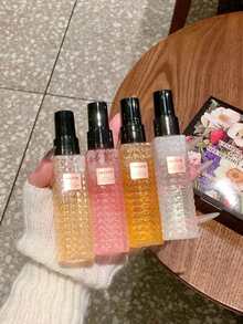 4-Piece Dreamy Floral Fragrance Spray Set, Limited Edition Aromatherapy Air Freshener, Suitable For Indoor/Outdoor, Multi-Layer Lifting Spray, Long-Lasting Natural Freshness And Charming Fragrance, Releasing Elegant Floral, Vanilla, Coconut And Chocolate Scent, An Ideal Gift For Dates, Parties, Gatherings, Travel, Holidays, Home, Hotel, Office. - Various Fragrances - View 6