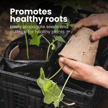 Seed Trays 96 Pcs 8 Cm Paper Cups Plant Pots Seed Round Seedling Pots For Growing Vegetables,Herb, Flower - 預設 - 查看 3