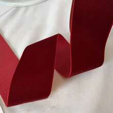 Panglică flocată, Panglică colorată, Panglică flocată, Fundă lucrată manual DIY, Panglică decorativă pentru ambalaje de cadouri pentru buchete, Panglică din material pentru funde pentru accesorii de păr