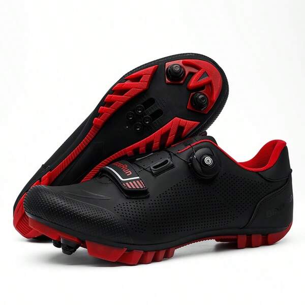 New Cycling Shoes, Professional Bicycle Road Mountain Sports Shoes Men's Route Shoes Road Mountain Bike Speed Flat Sports Shoes Bicycle Sports Shoes