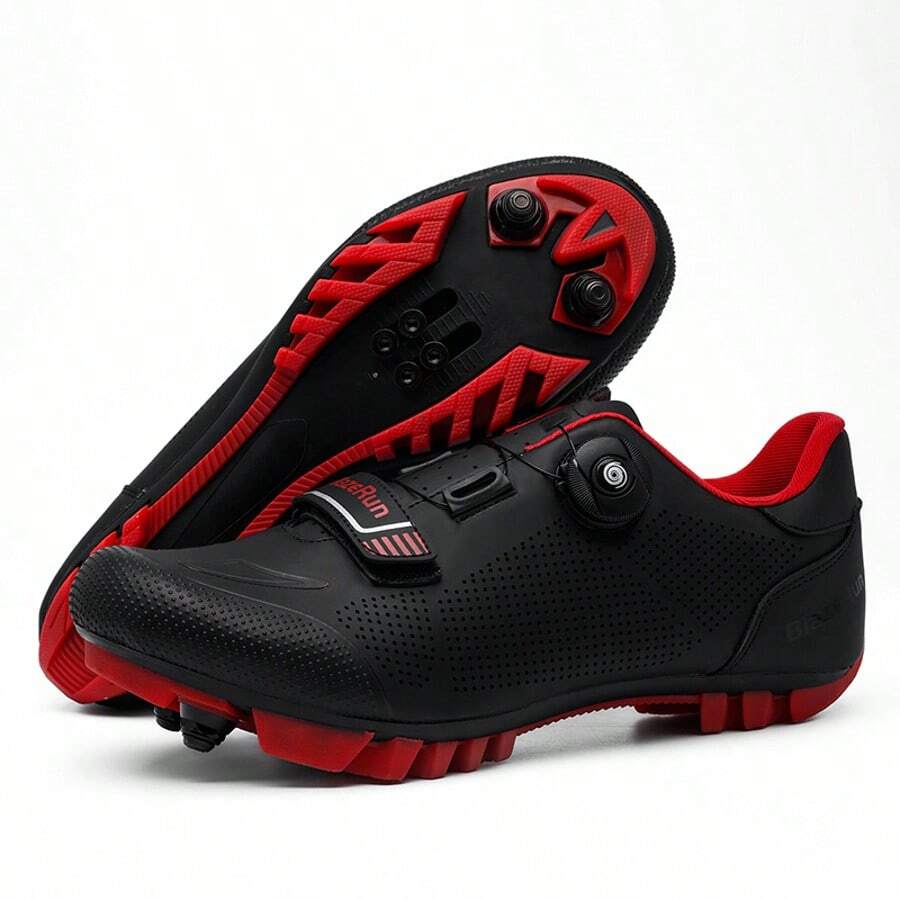 New Cycling Shoes, Professional Bicycle Road Mountain Sports Shoes Men's Route Shoes Road Mountain Bike Speed Flat Sports Shoes Bicycle Sports Shoes