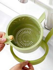 Over-The-Sink Hanging Basket. Residue-Filtering Mesh. Adjustable Hanging Feature. Debris Collection Bucket. Space-Saving Drain Basket. Single-Button Drainage And Independent Filtration System. Easy-To-Clean Sink Organizer For Kitchen And Bathroom. Durable Plastic Construction. Kitchen Sink Basket. Food Waste Disposal. Compact Design. Sturdy Structure. Ideal For Home Cooks.