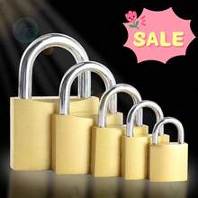 1pc 20mm Cross Padlock, Anti-Theft Iron Lock With Multiple Keys, Suitable For Cabinets, Vintage, Industrial, Minimalist, Wall-Mounted, Compact, Classic Design, Customizable, Universal, Traditional Mechanical