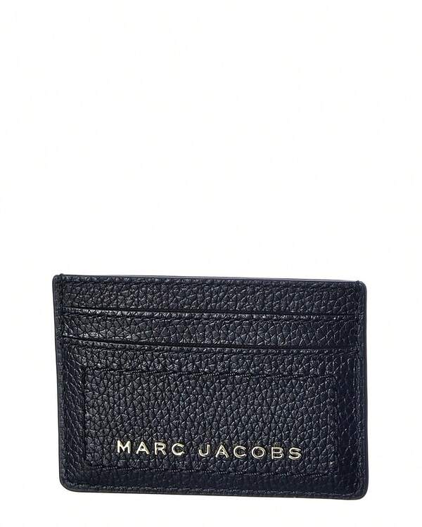 Marc Jacobs Leather Card Case, Black