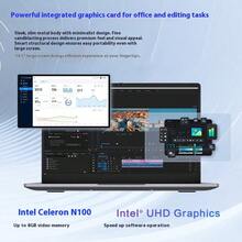 Lenovo 联想 Ideapad P14H 14.1英寸轻薄笔记本电脑，办公/商务，N100，16GB内存，512GB硬盘 - 銀色 - 查看 8