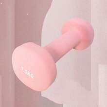 1 Pair Solid Cast Iron Matte Dumbbell, Pink Fixed Style, Unisex Home Gym Hand Workout Equipment - Pink - View 11
