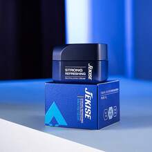 JEKISE 50g Creme Hidratante Revitalizante de Controle de Oleosidade Refrescante da Jack's para Homens, Hidratante, Matificante, Calmante