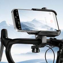 360 Degree Rotating Bike Phone Mount with Cooling Fan Adjustable Motorcycle Phone Holder Cycling Accessories - 1 rollo - Ver 6