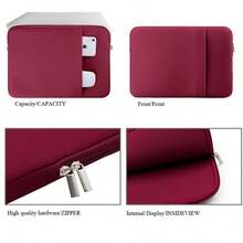 1 Simple Laptop Inner Bag With Soft Lining Made Of Soft Fabric That Is Not Easy To Fade, Soft And Comfortable. The Bag Compartment Design Can Hold Laptops, Compatible With Ipads, Notebooks, Wallets, Data Cables, And Is Compatible With Laptops For Easy Storage Autumn University Essentials Laptop Bag For Women Mac Book Case Laptop Sleeve Back To School Laptop Case Laptop Cover For Travel Waterproof Portable For Men Laptop Bags