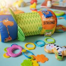 HKB MULTILOJA Zoo Animals Kids Activity Pillow For Headrest - HK Toys - Nhiều màu - Xem 3