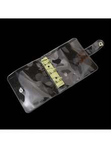 Shiny, Transparent Small Album, Mini Loose-Leaf Book And Inner Refill Pouch, DIY Storage Album, Plug-In Small Storage Album, Ticket Collection Album, Large Capacity Postcard Storage Book, Perfect For Star Enthusiasts, Teenagers