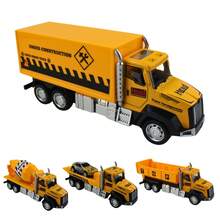 Block Construction Vehicles Room Decoration - Yellow - View 6
