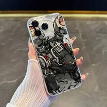 D- Cartoon Phone Case Covercompatible With  17,16,15,14,13,12,11 Pro,Max,Plus,X,XS,XR,SE4,E Mini Transparent Soft Cover,Covercompatible With  17 Case,  17 Pro Case,  17 Pro Max Case - Z4 - View 6