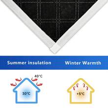 Winter Insulating Window Film, Thermal Insulation, Blackout, Soundproof, Seal For Living Room, Bedroom