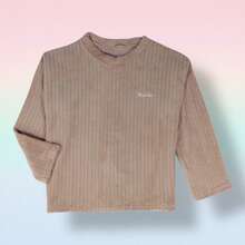 Tween Girls T-Shirt Co-Ords - Beige - View 3