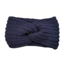 1/3pcs Women Multicolor Knitted Casual Warm Comfortable Headband, Suitable For Daily Use Fall Hair Accessories Autumn Women Bandana Sport Sweatband Yoga Hair Wrap Workout Winter Hair Band For Vacation Outfits Woman Elegant Scarf - Multicolor - View 8