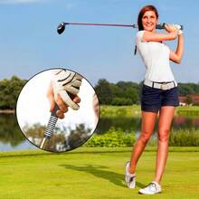 1 Pcs Right - Hand Training Grip: Club, Rubber Swing Grip Trainer, Accessories Adults, Beginners, All Levels. Improvement Proper Hand Placement. - Black - View 6