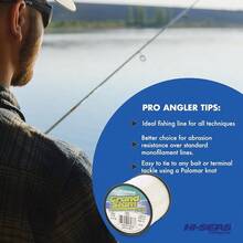 HISEAS Grand Slam Fluorocarbon Coated Fishing Line - 莫斯格林 - 查看 6