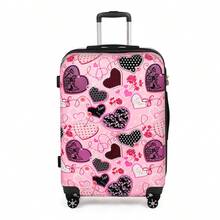 20inch 24inch 28inch Expandable Luggage PC+ABS Hardshell Suicase With TSA LOCK & Spinner Wheels,Carry On Travel Luggage For Men Women,24"/28" Single Checked Suitcase - Hồng - Xem 11