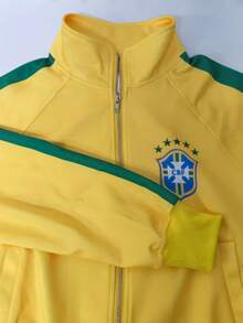 Moletom Gola Alta Oversized com Estampa Gráfica Colorblock, Inspirado no Streetwear, Outono/Inverno