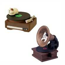1PC Hot-Selling Retro Japanese Style Vinyl Record Player Phonograph Resin Home Decor