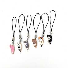 Cute Cat Phone Strap Lanyards For Case Strap Decoration Key Chain Mobile Phone Strap Phone Hanging Charms Gifts For Mother, Family, Friends, Birthday, Holiday Phone Charm, Phone Chain - Cat Phone Pendant - View 6