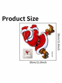 1 Stück Weihnachts-Toiletten-Dekoration selbstklebender Wandaufkleber, PVC Badezimmer Toiletten-Aufkleber Weihnachtsdekorationen Winterraumdekoration Weihnachtsdekorationen Zuhause Weihnachtsgeschenke Weihnachtsdekoration