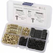 Herrajes para Colgar Cuadros, Piezas de 4 Mm de Doble Orificio. Colgadores de Cuadros de Dientes de Sierra con Kit de Tornillos de 240 Piezas Para Colgar Marco de Fotos Reloj - inicial - Ver 4