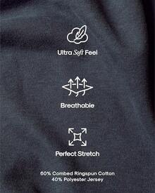 Mens T-Shirts – Curved Hem Tee Mens, Hipster Shirts For Men, Long Tail T Shirts For Man, Drop Cut Lounge/Sleephalloween - Carbon - View 8