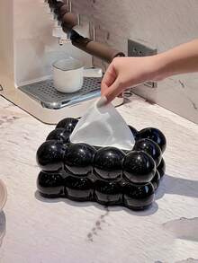 1 Stück großvolumige elegante Wolken Taschentuchbox, moderne luxuriöse Wolken Taschentuchspender, ideales Geschenk zu Weihnachten, Halloween, Erntedankfest, Ostern, geeignet für Wohnzimmer, Schlafzimmer, Esszimmer, Badezimmer, 2 Farboptionen