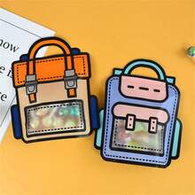 10个装创意礼品包装袋 糖果自封袋 生日派对礼物塑料拉链袋 - 彩色 - 查看 11